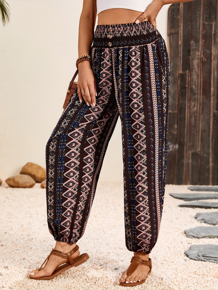 Echoarchiv | Stilvolle Hose mit Boho-Print