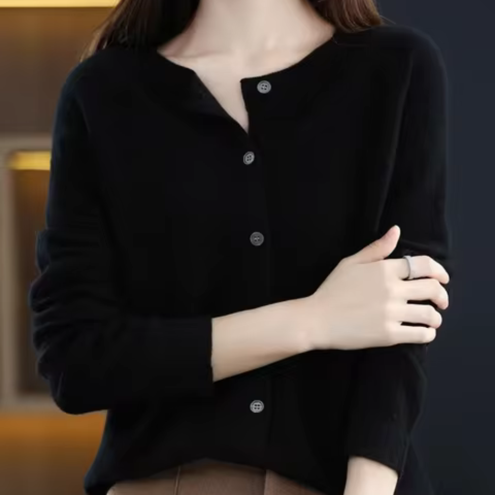 Echoarchiv | Lässiger Cardigan Elegant Structure