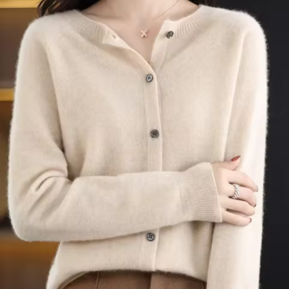 Echoarchiv | Lässiger Cardigan Elegant Structure