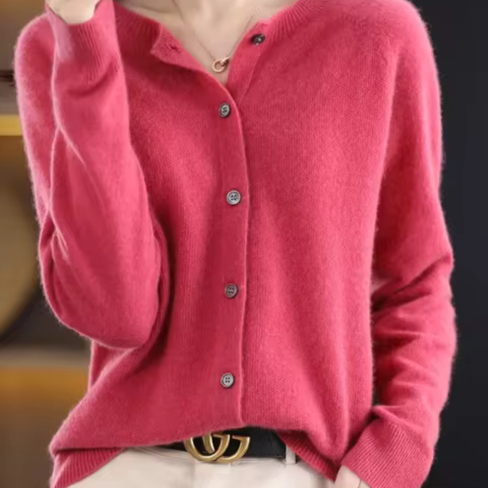 Echoarchiv | Lässiger Cardigan Elegant Structure
