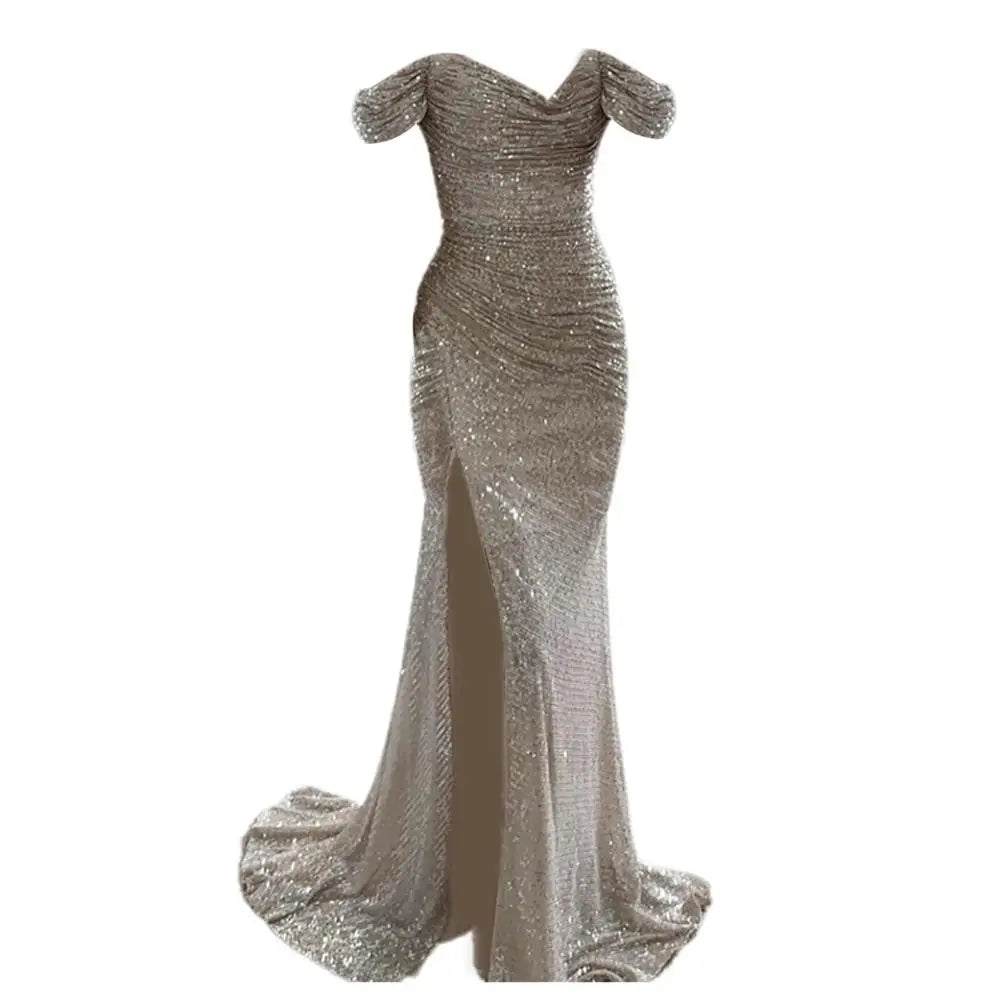 Echoarchiv | Kleid Elegant Off-Shoulder Abendkleid