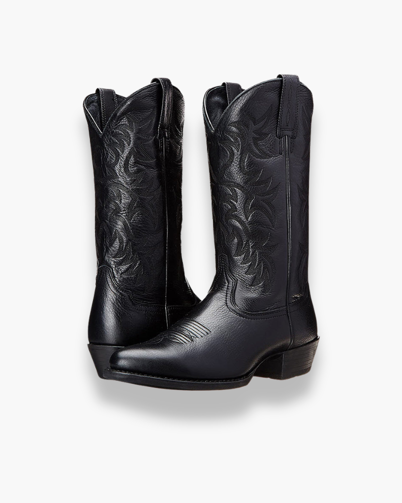 Echoarchiv | Cowboy Boots Damen - Schwarze Western Boots