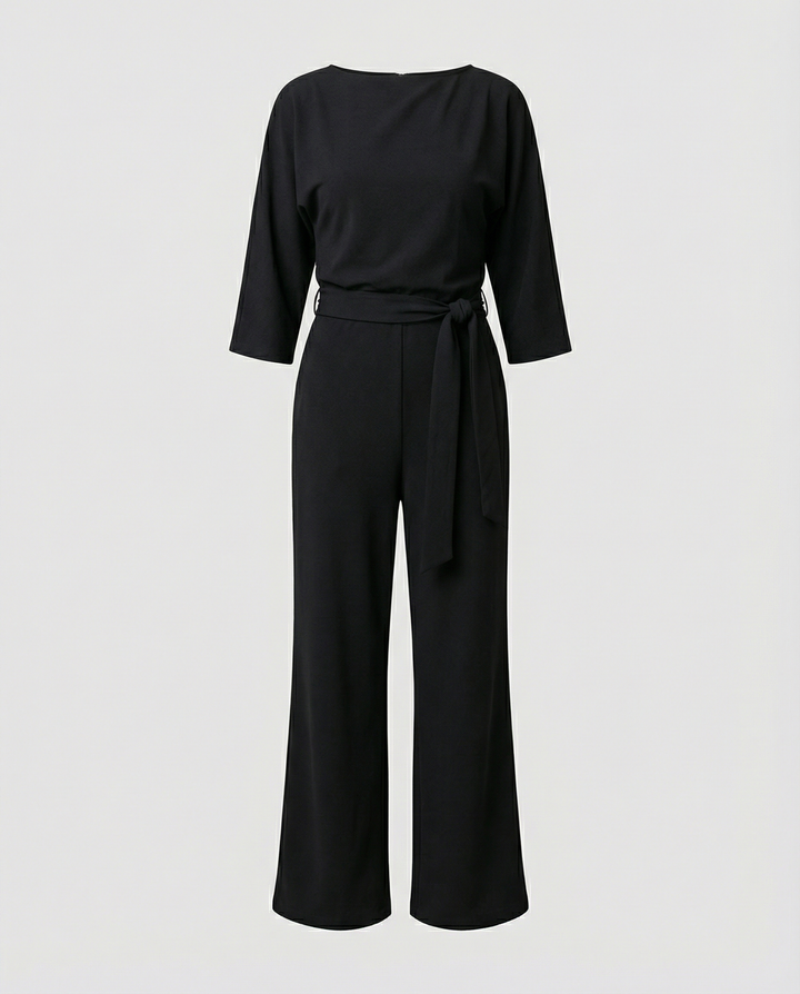 Echoarchiv | Stylischer Jumpsuit mit Gürtel