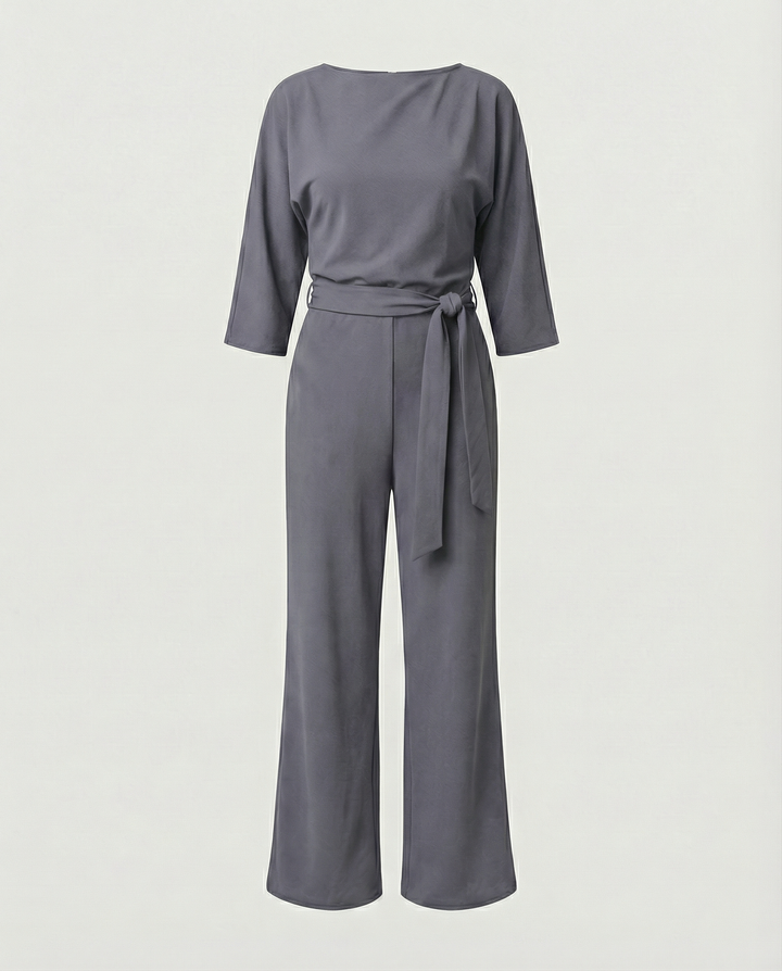 Echoarchiv | Stylischer Jumpsuit mit Gürtel