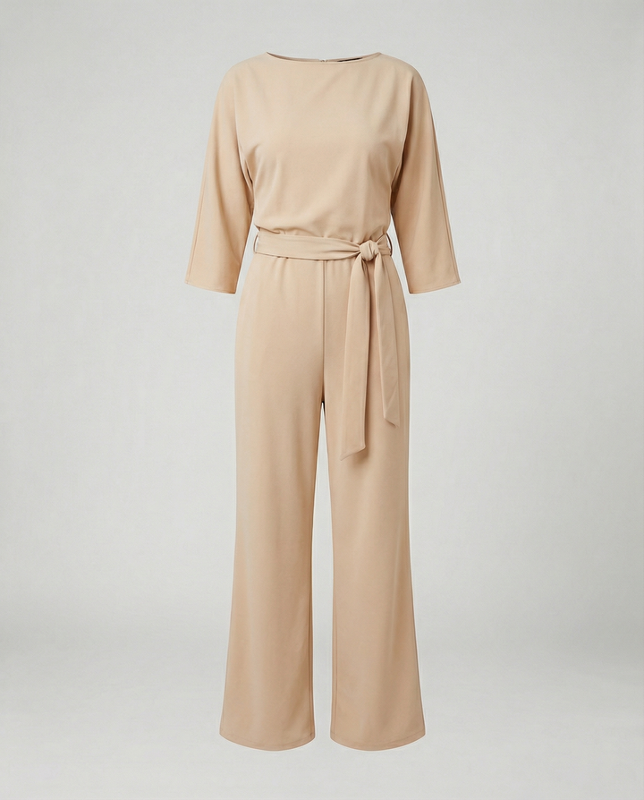 Echoarchiv | Stylischer Jumpsuit mit Gürtel