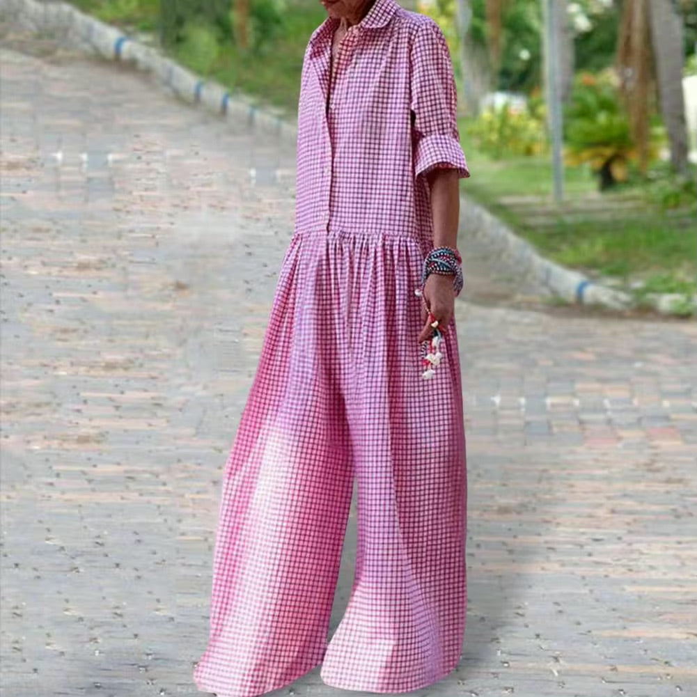 Echoarchiv | Lässiger Weicher Sommerlicher Jumpsuit Damen