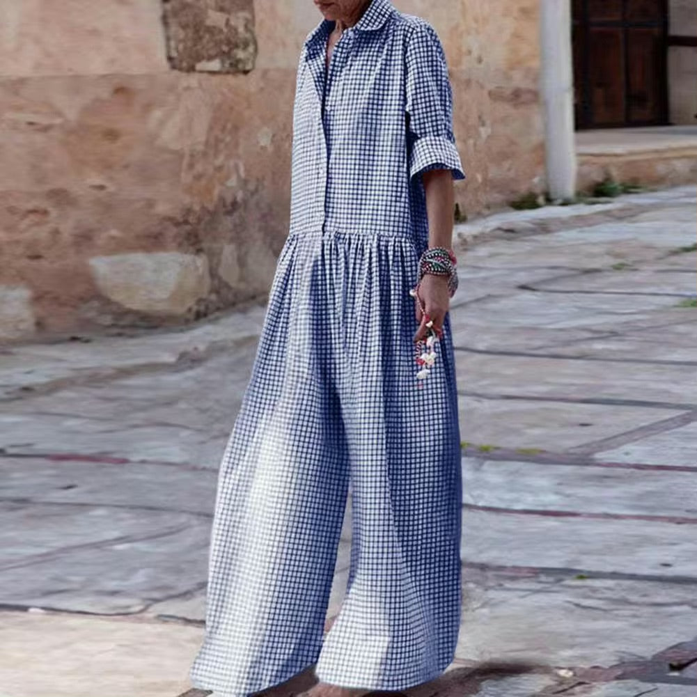 Echoarchiv | Lässiger Weicher Sommerlicher Jumpsuit Damen