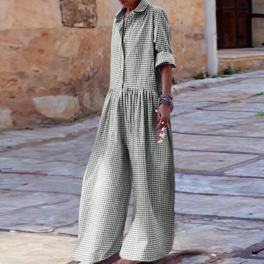Echoarchiv | Lässiger Weicher Sommerlicher Jumpsuit Damen