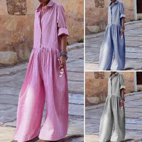 Echoarchiv | Lässiger Weicher Sommerlicher Jumpsuit Damen