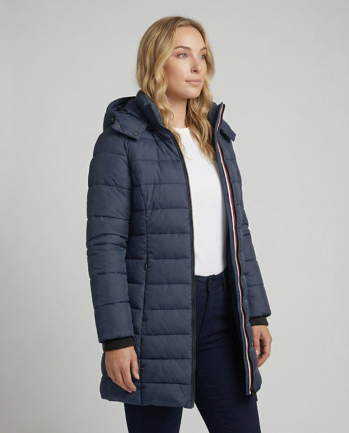 Elegante Wasserdichte Winterjacke Für Damen