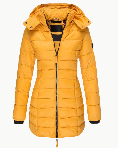 Elegante Wasserdichte Winterjacke Für Damen