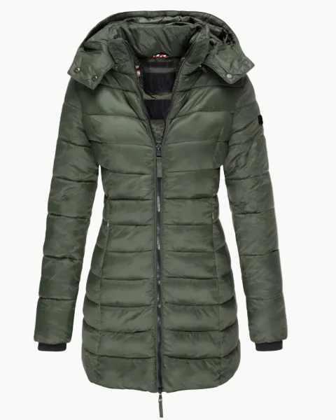 Elegante Wasserdichte Winterjacke Für Damen