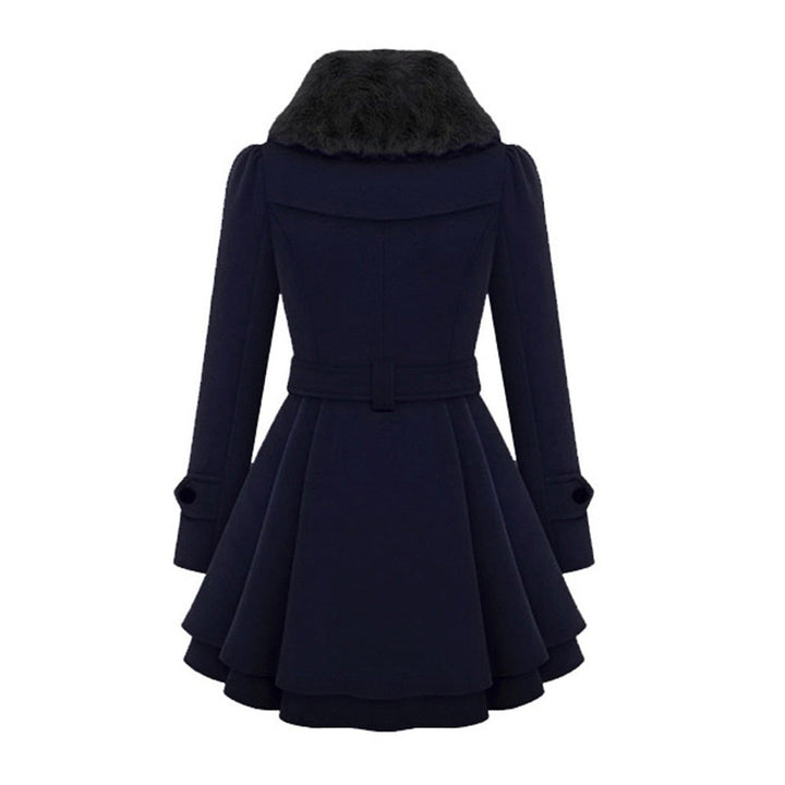 Echoarchiv | Wollmix-Trenchcoat - eleganter langer Wintermantel