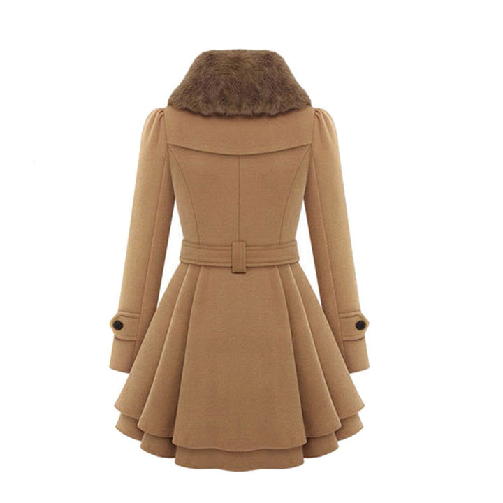 Echoarchiv | Wollmix-Trenchcoat - eleganter langer Wintermantel