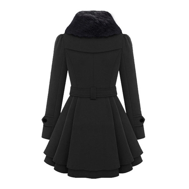 Echoarchiv | Wollmix-Trenchcoat - eleganter langer Wintermantel