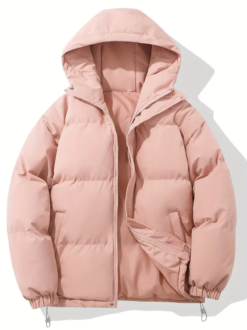 Echoarchiv | Winterjacke mit Kapuze Rosa