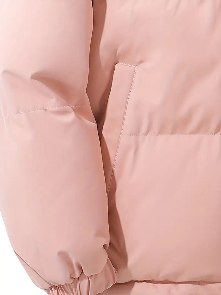 Echoarchiv | Winterjacke mit Kapuze Rosa