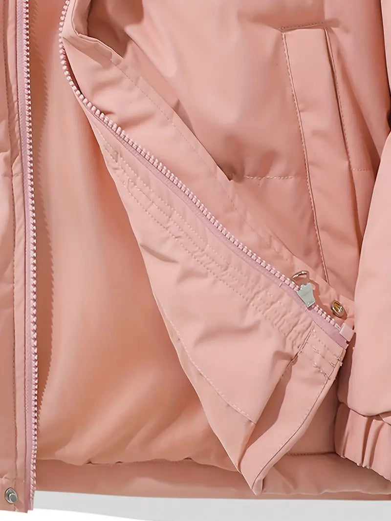 Echoarchiv | Winterjacke mit Kapuze Rosa