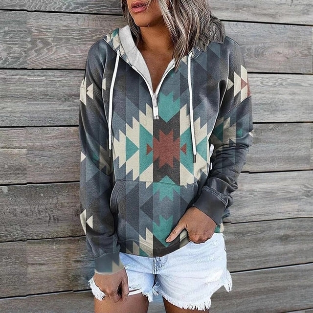 Ethnische Kapuzenpullover – Auréline