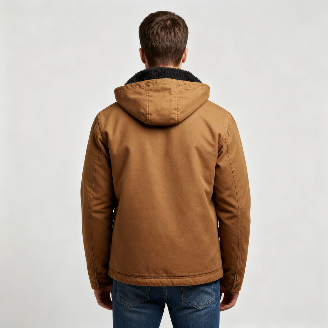 Funktionale Wasserdichte Outdoor Winterparka Jacke Mit Kapuze Polyester | Echoarchiv