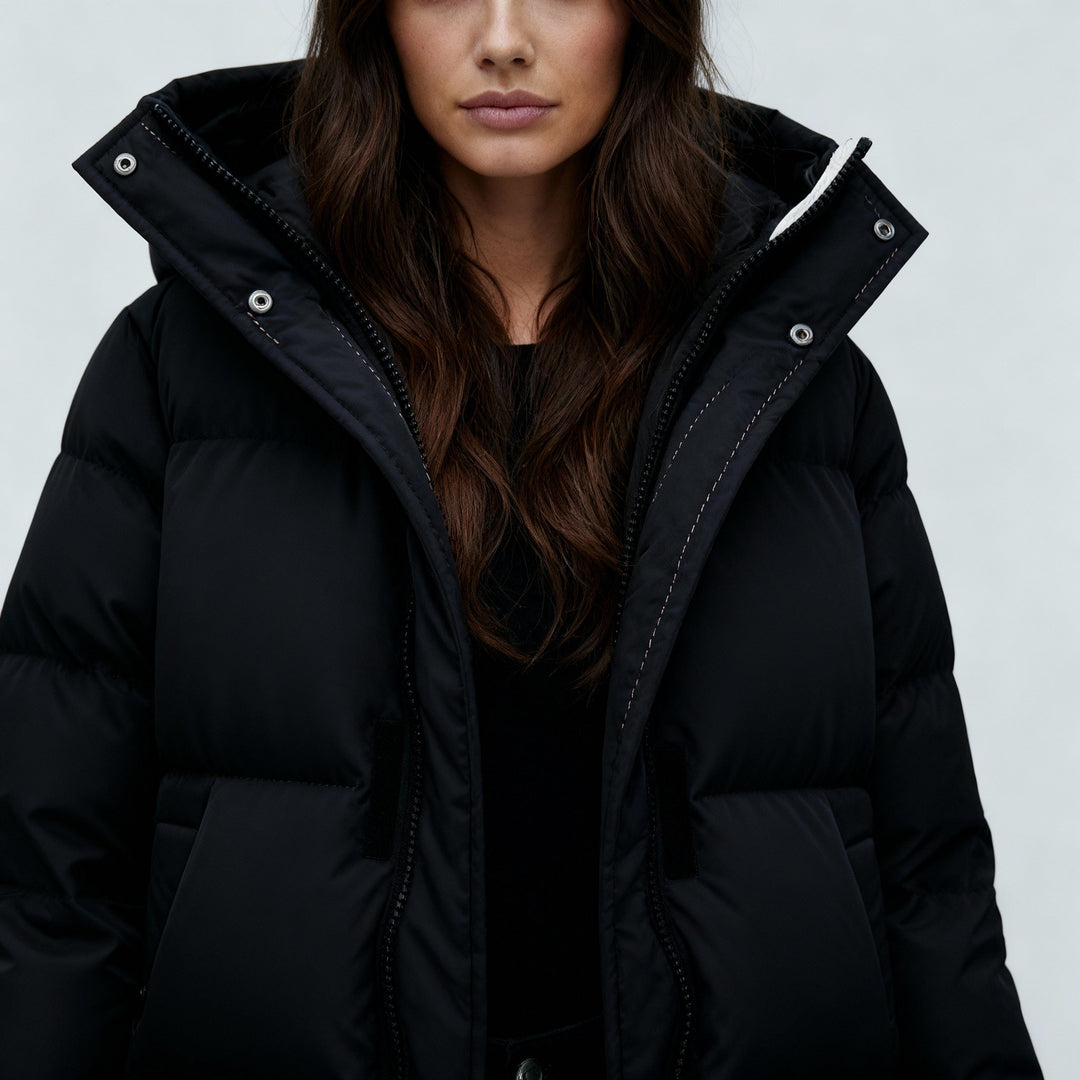 Winddichte Lange Winterjacke Damen | Echoarchiv
