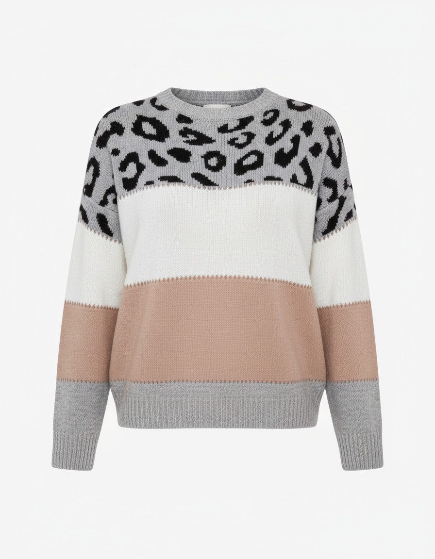 Trendiger Damen Pullover Druck | Echoarchiv