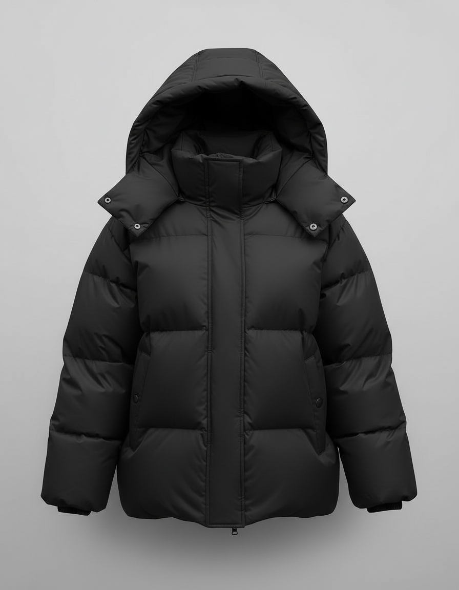 Moderne Damen Pufferjacke | Echoarchiv