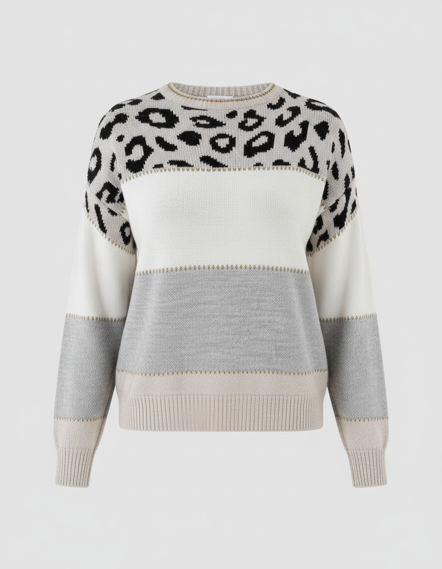 Trendiger Damen Pullover Druck | Echoarchiv