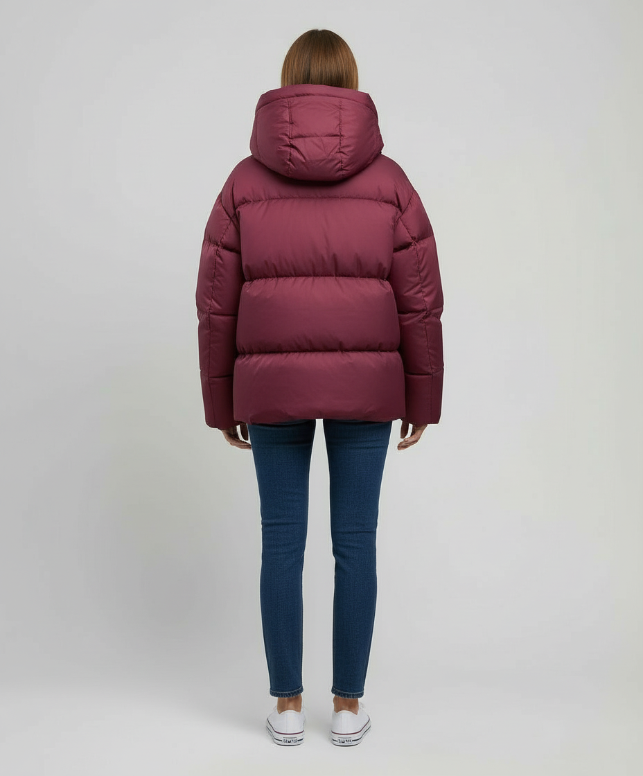 Moderne Damen Pufferjacke | Echoarchiv