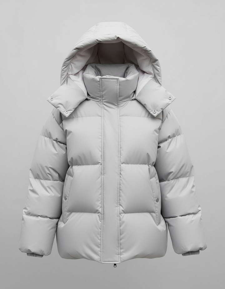 Moderne Damen Pufferjacke | Echoarchiv