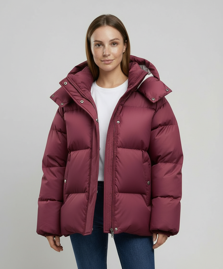 Moderne Damen Pufferjacke | Echoarchiv