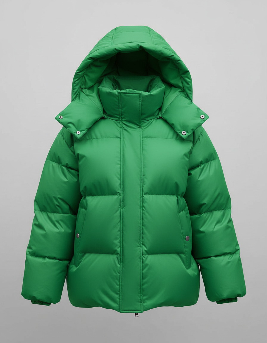 Moderne Damen Pufferjacke | Echoarchiv
