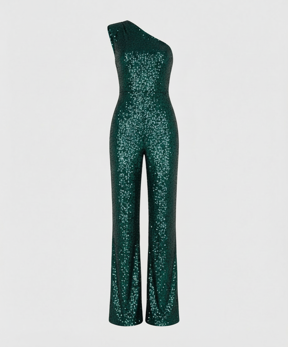 Echoarchivrner Pailletten Jumpsuit Damen | Echoarchiv