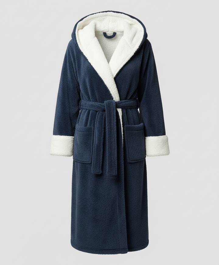 Kuscheliger Fleece Morgenmantel Damen | Echoarchiv