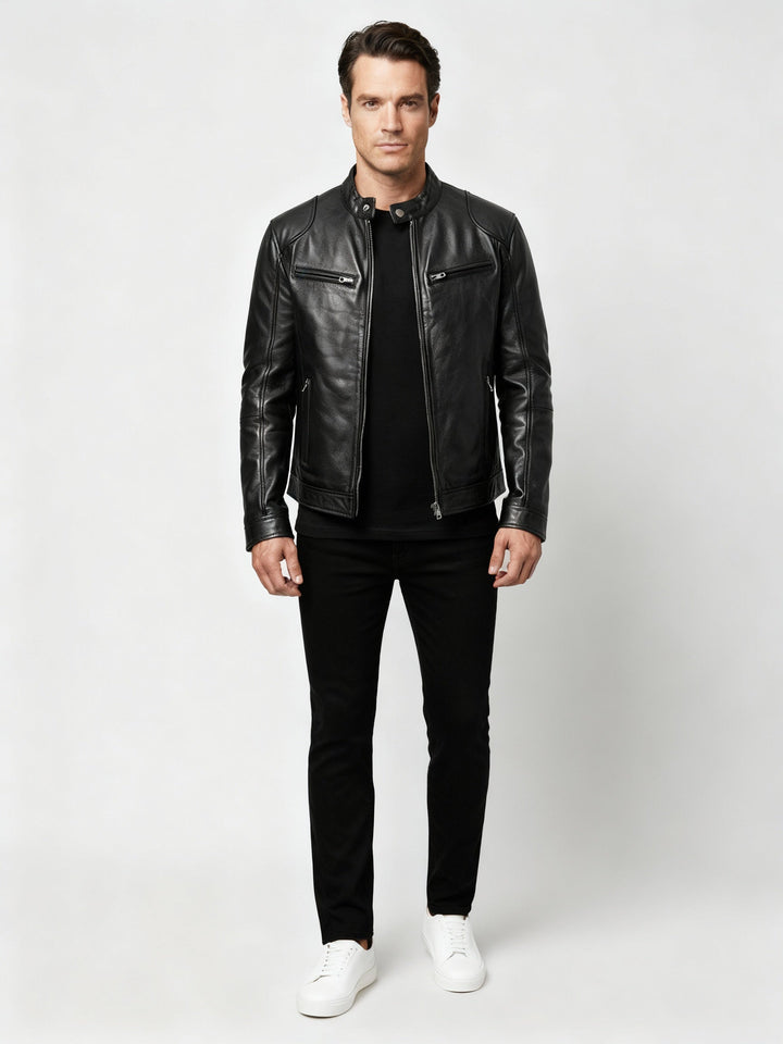 Herren Freizeitjacke mit Innenfutter – Taviero