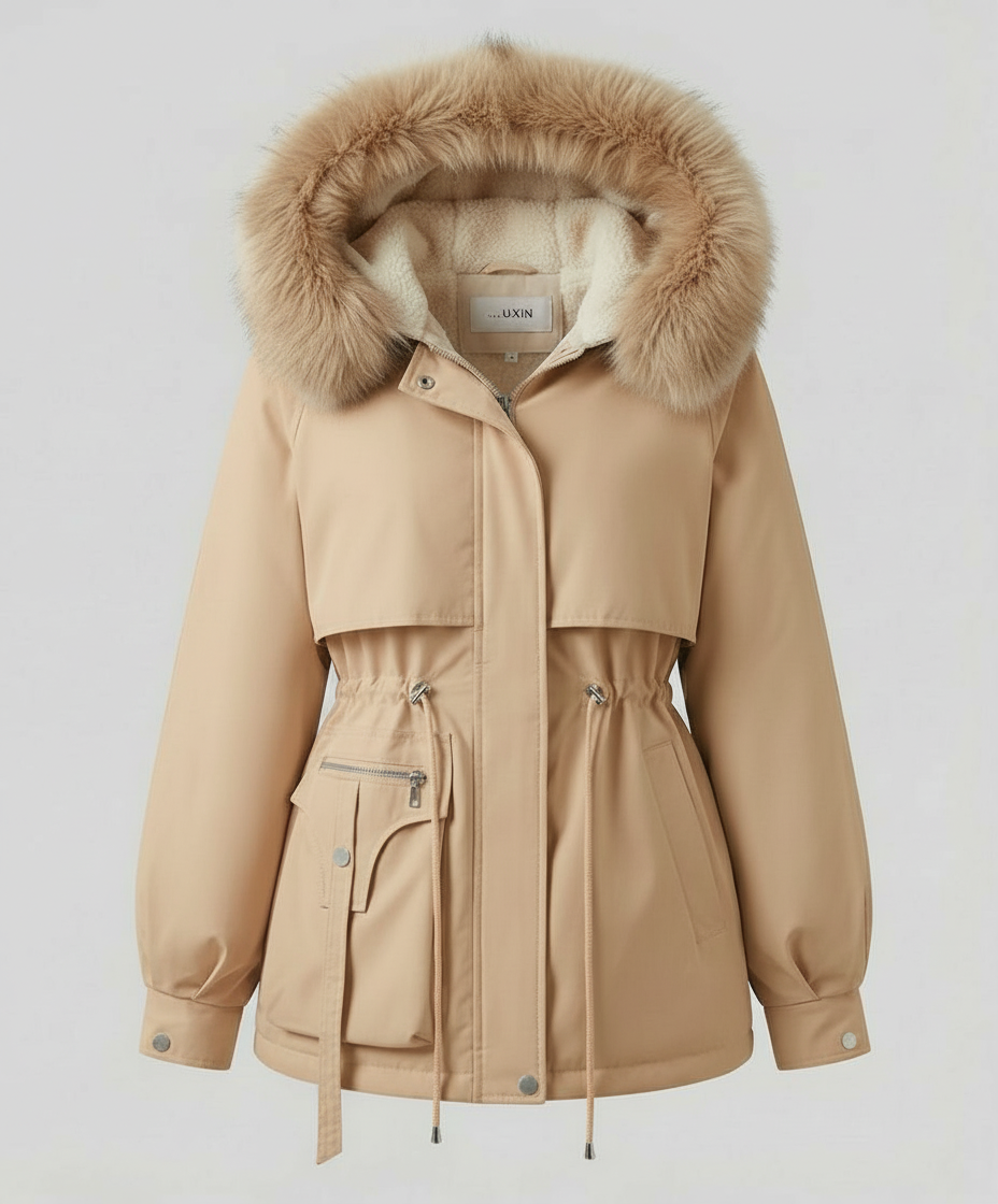 Warme Pelz Winterjacke Damen | Echoarchiv