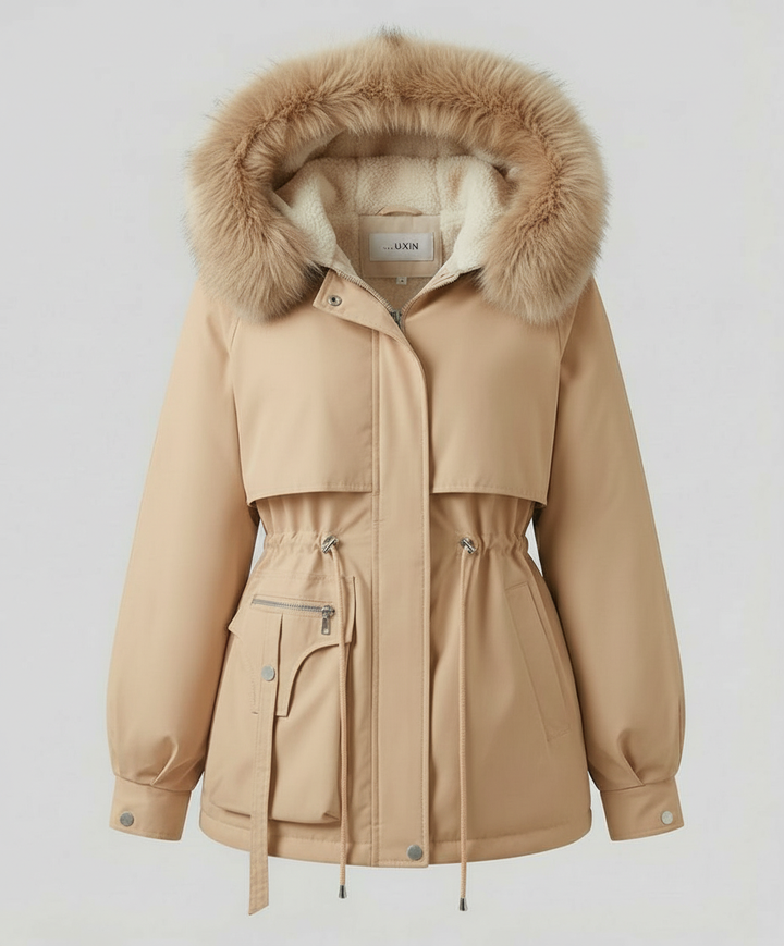 Warme Pelz Winterjacke Damen | Echoarchiv