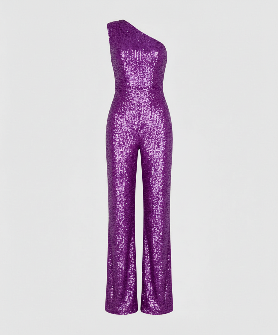 Echoarchivrner Pailletten Jumpsuit Damen | Echoarchiv