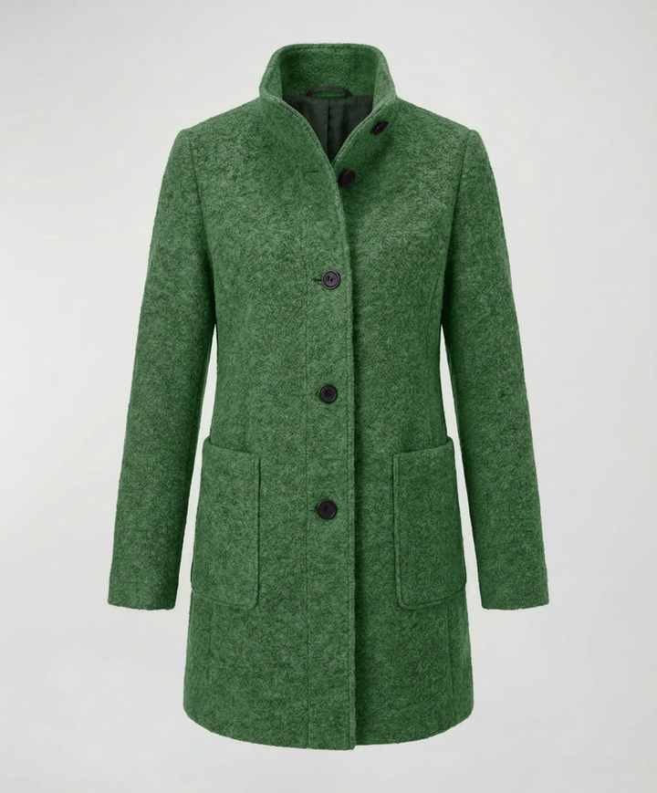 Eleganter Vintage Wollmantel Damen | Echoarchiv