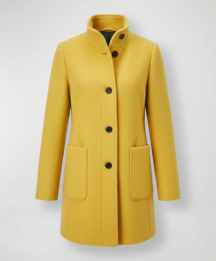 Eleganter Vintage Wollmantel Damen | Echoarchiv