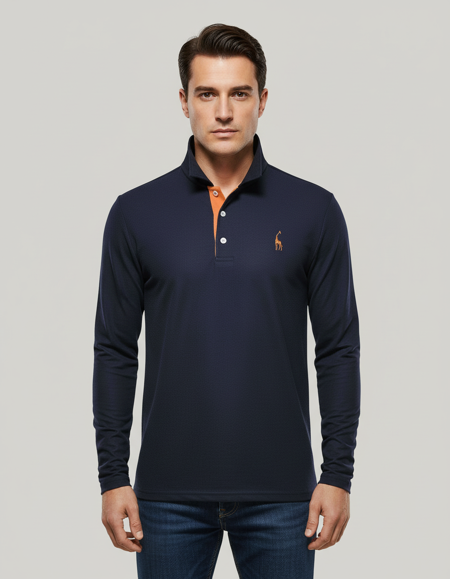 Atmungsaktives Baumwoll Poloshirt Herren | Echo Archiv