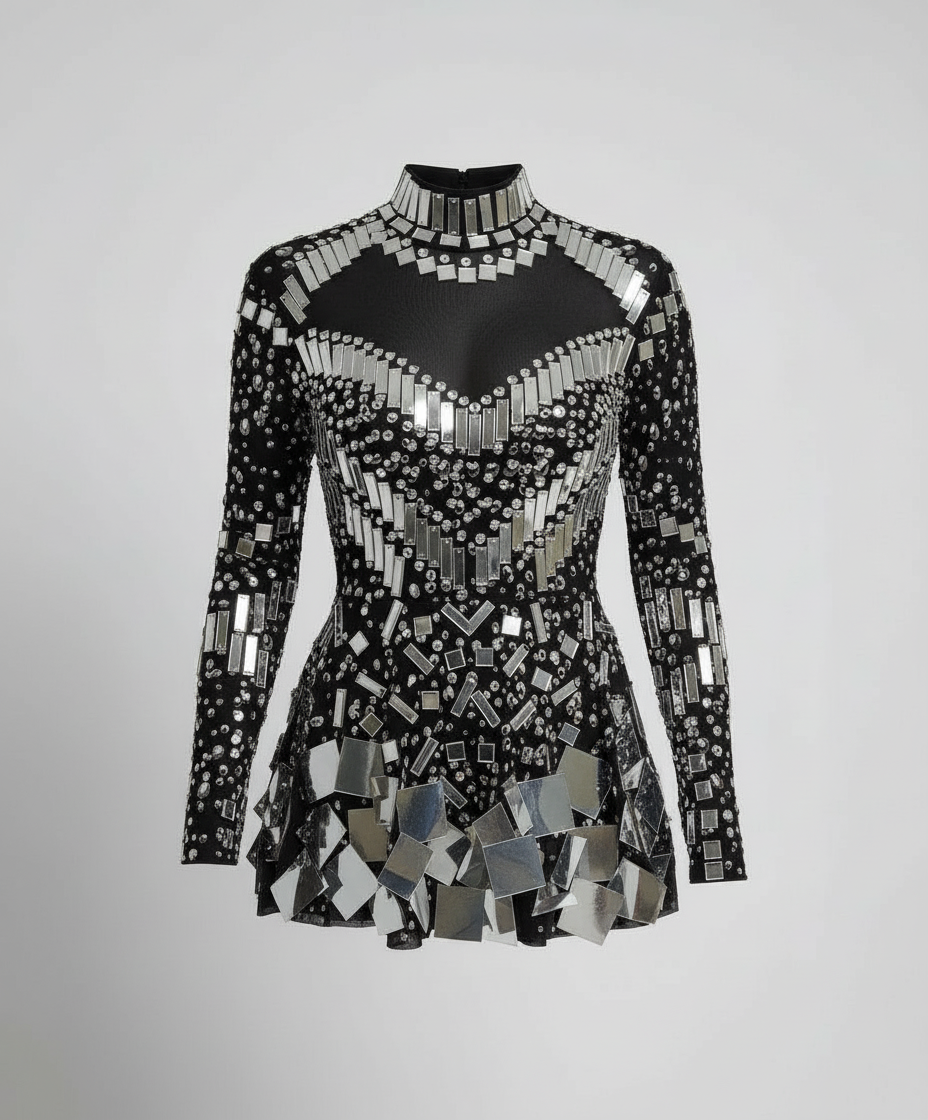 Eleganter Glitzer Body Damen | Echoarchiv