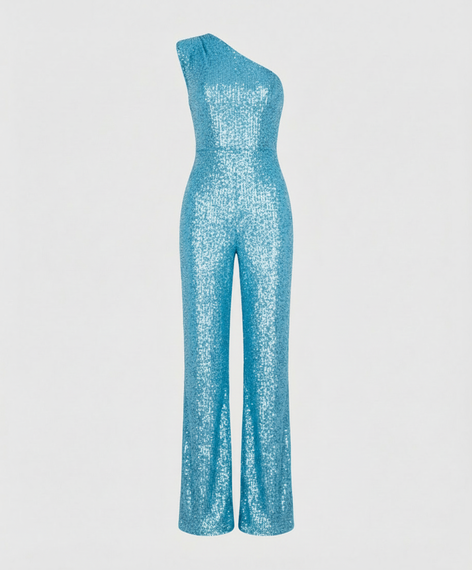 Echoarchivrner Pailletten Jumpsuit Damen | Echoarchiv