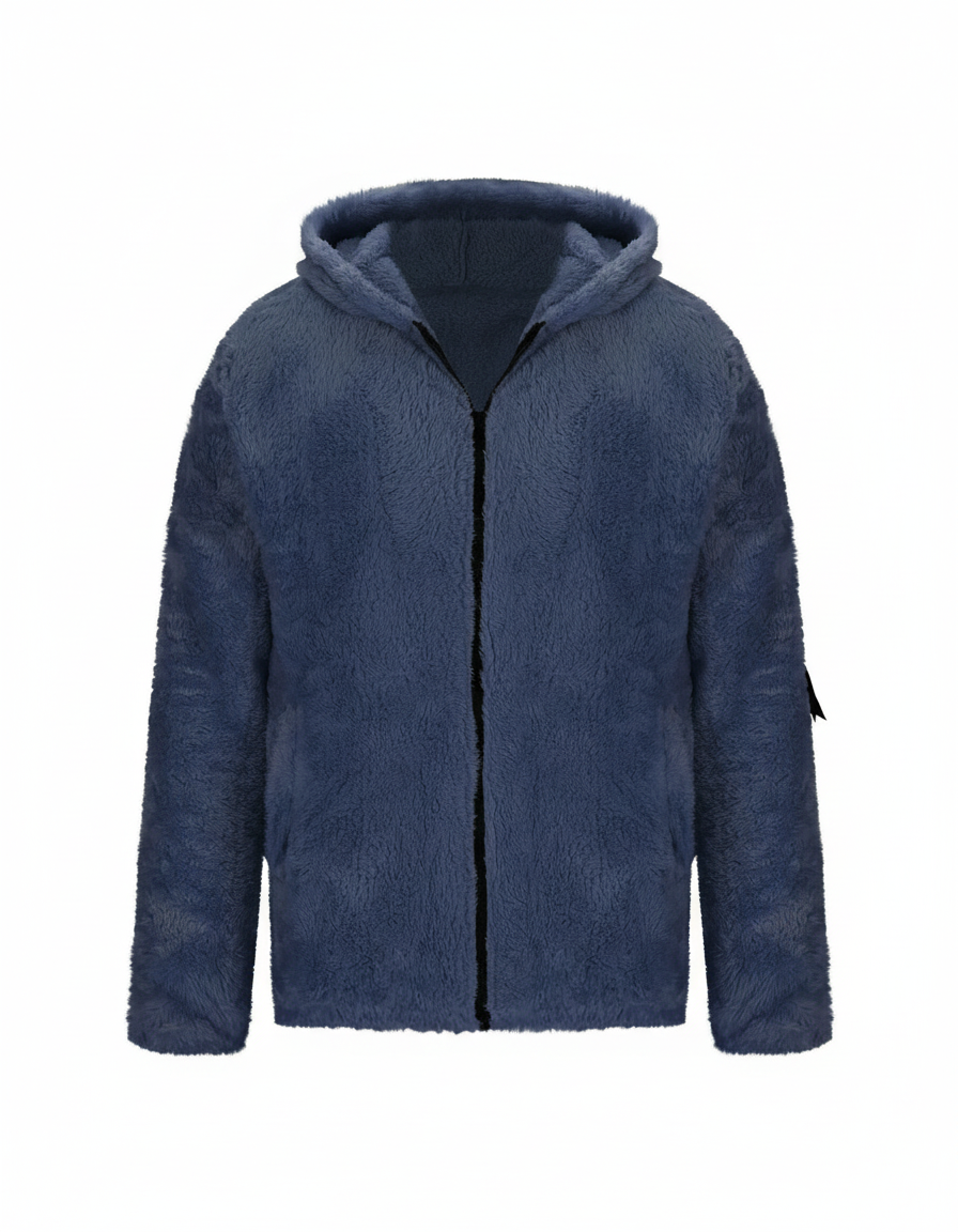 Schwere Fleece Winterjacke | Echoarchiv