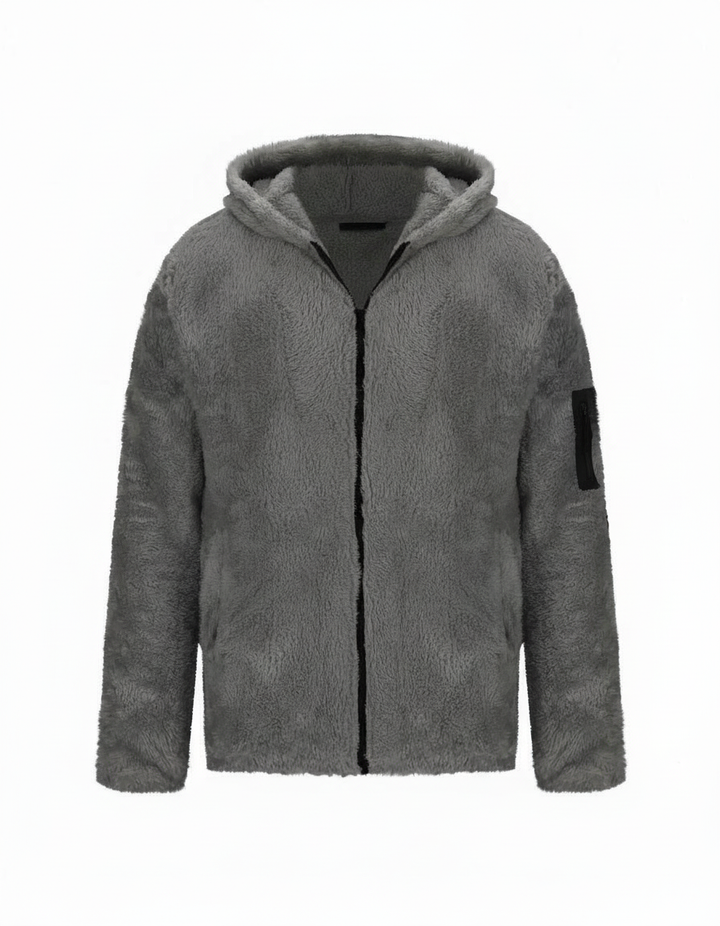 Schwere Fleece Winterjacke | Echoarchiv