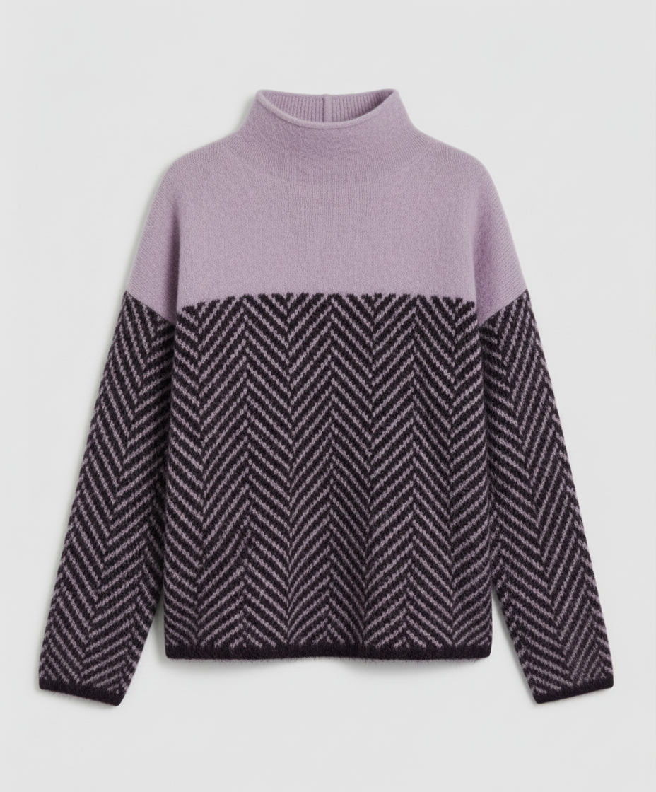 Pullover - weicher Elegante-Rollkragenpullover – Mavelle