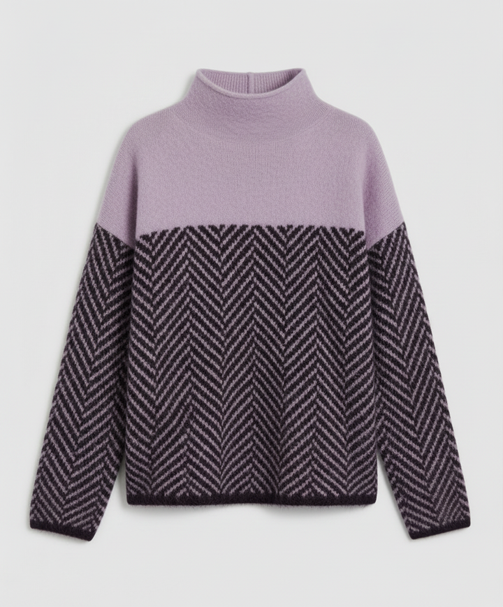 Pullover - weicher Elegante-Rollkragenpullover – Mavelle