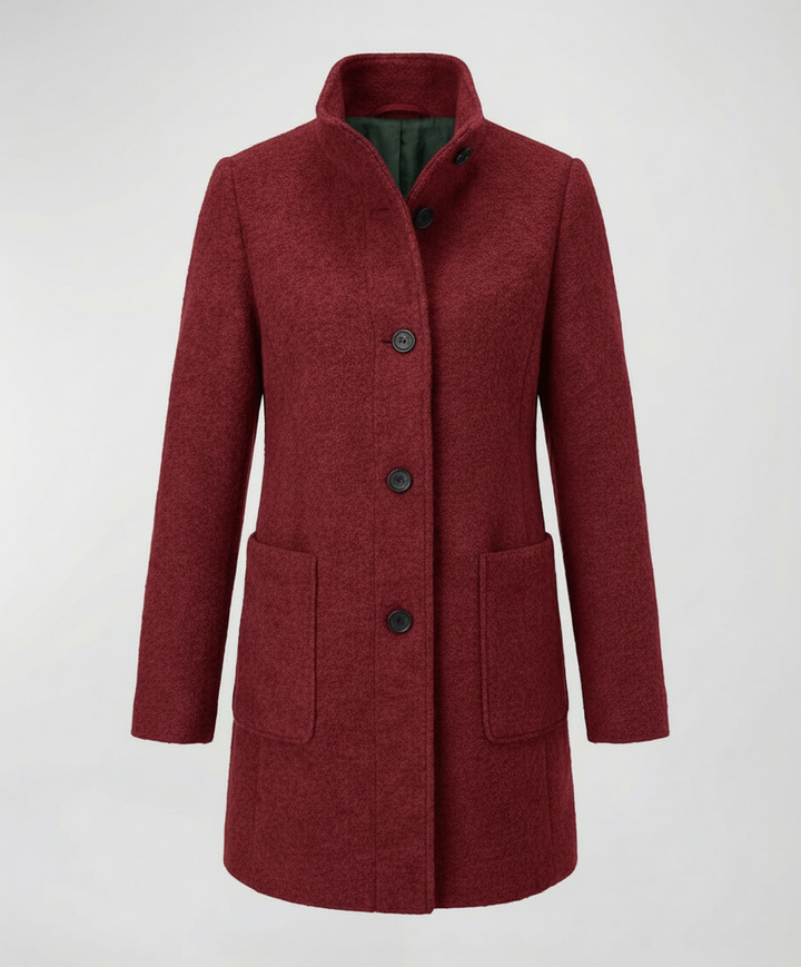 Eleganter Vintage Wollmantel Damen | Echoarchiv
