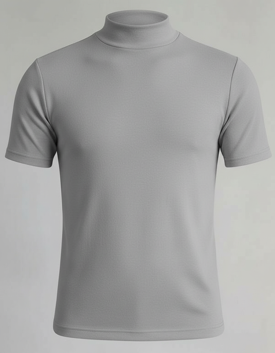 Rollkragen Slim Fit Herrenhemd – Arvello