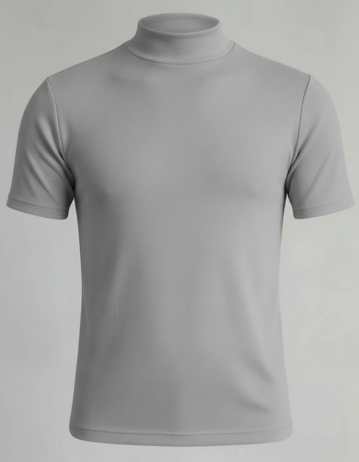 Rollkragen Slim Fit Herrenhemd – Arvello